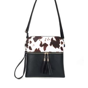 Cow Print dome bag